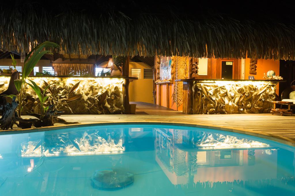 Eden Beach Hotel Bora Bora Exteriör bild