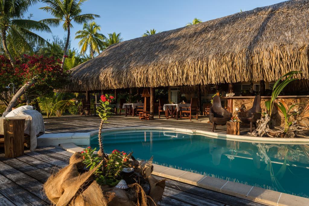 Eden Beach Hotel Bora Bora Exteriör bild