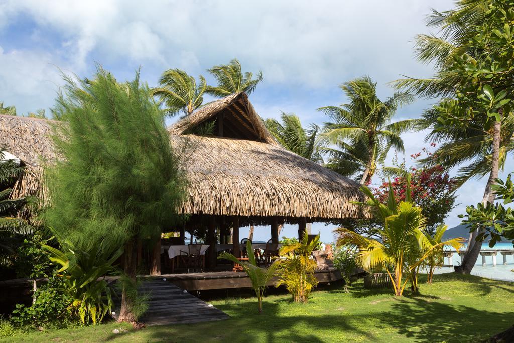 Eden Beach Hotel Bora Bora Exteriör bild