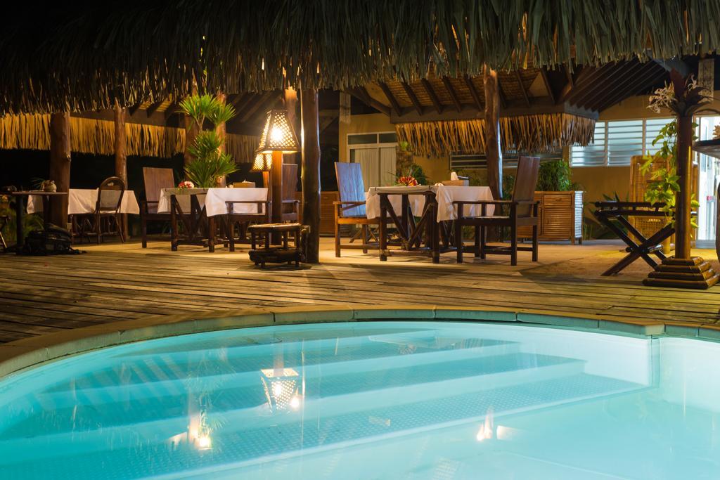 Eden Beach Hotel Bora Bora Exteriör bild
