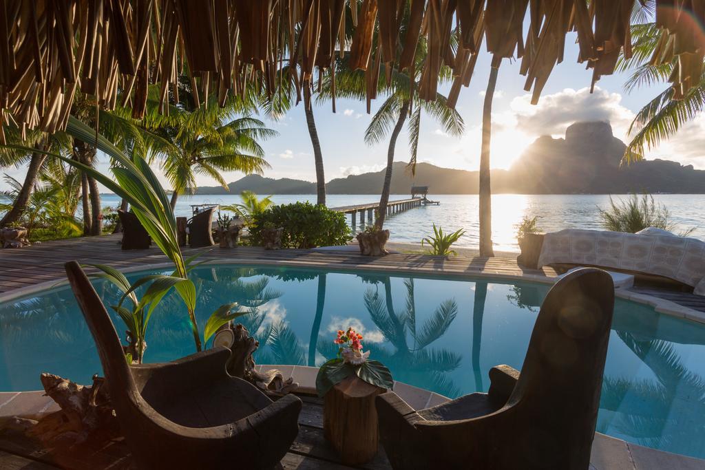 Eden Beach Hotel Bora Bora Exteriör bild