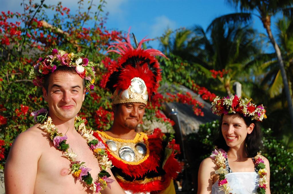 Eden Beach Hotel Bora Bora Exteriör bild
