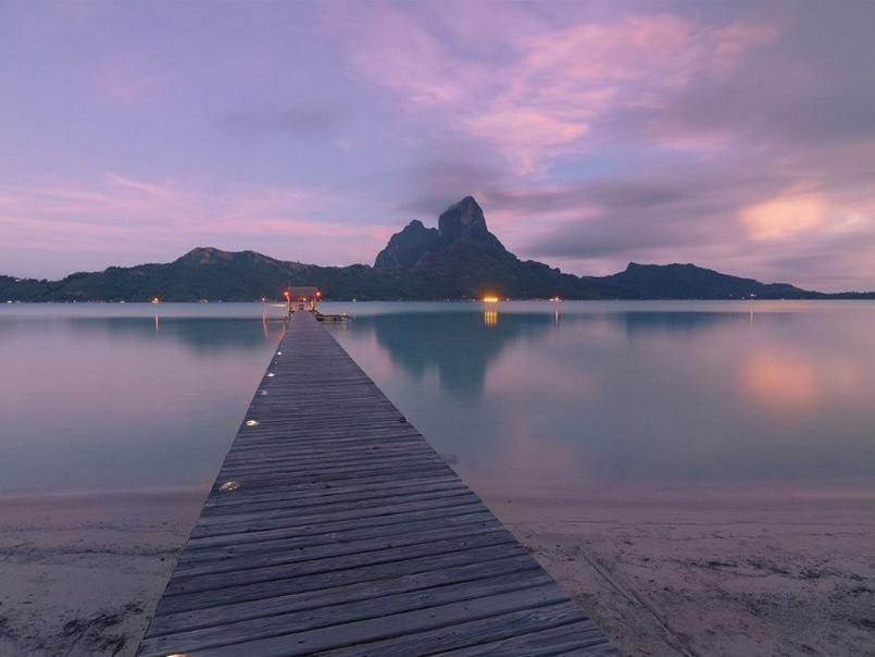 Eden Beach Hotel Bora Bora Exteriör bild