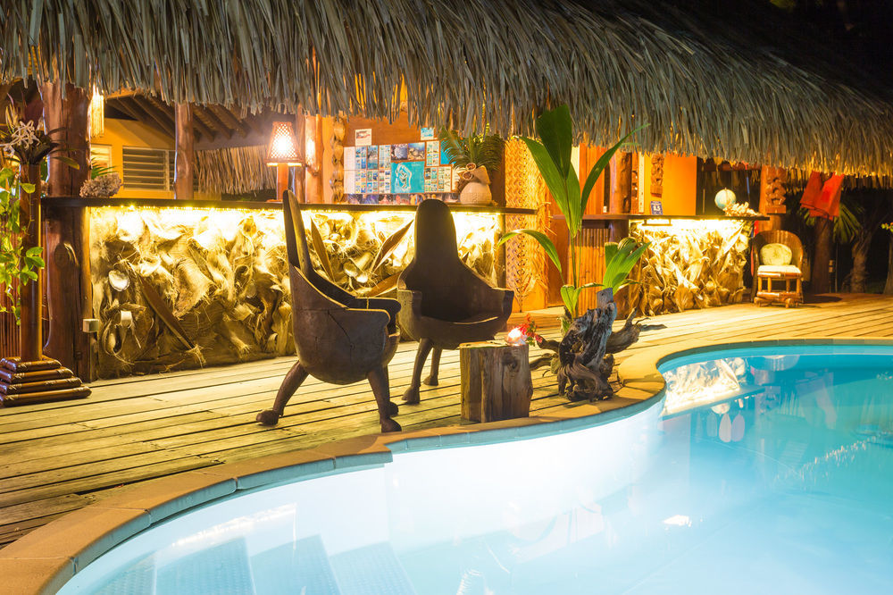 Eden Beach Hotel Bora Bora Exteriör bild